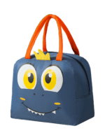 Geïsoleerde babytas krokodil dieren blauw Geïsoleerde babytas krokodil dieren blauw