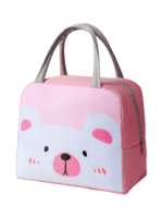 Borsa isolata per bambini orso animale ragazza Borsa isolata per bambini orso animale ragazza