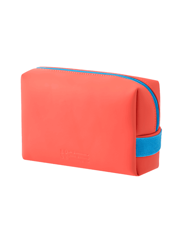 Trousse de toilette colorée imperméable rouge