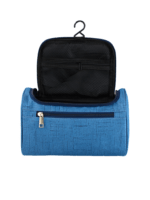 Saco de viagem com clipes para artigos de higiene pessoal Saco de viagem com clipes para artigos de higiene pessoal
