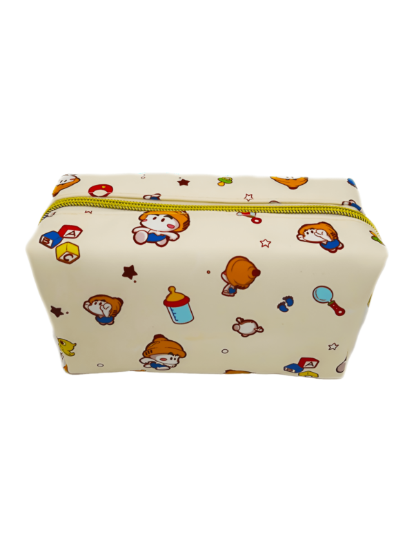 Neceser infantil alfabeto pequeño personaje beige
