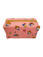 Trousse toilette enfant alphabet petit personnage rouge Trousse toilette enfant alphabet petit personnage rouge