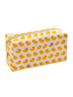 Einfache Kosmetiktasche mit originellem Entenmuster Einfache Kosmetiktasche mit originellem Entenmuster