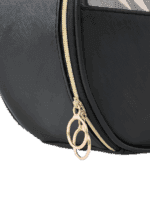 Schicke Make-up-Taschen mit goldenem Reißverschluss Schicke Make-up-Taschen mit goldenem Reißverschluss