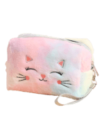 Kosmetiktasche Katze bunt märchenhaft 1 Kosmetiktasche Katze bunt märchenhaft 1