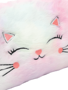Trousse de toilette chat colorée féérique zoom broderie petit chaton 1 Trousse de toilette chat colorée féérique zoom broderie petit chaton 1