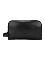 Kosmetiktasche aus Leder mit zwei Fächern 27 Kosmetiktasche aus Leder mit zwei Fächern 27
