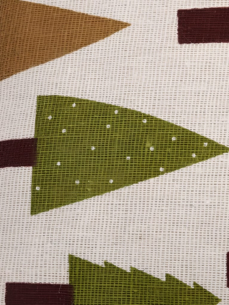 Trousse maquillage femme en tissu motifs nature et animaux détails tissu