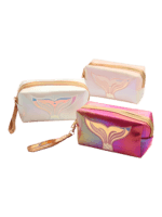 Brillantes y coloridos kits de sirena para niñas para aseo o maquillaje en blanco, rosa empolvado y rosa 1 Brillantes y coloridos kits de sirena para niñas para aseo o maquillaje en blanco, rosa empolvado y rosa 1