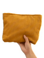 Colorful velvet toiletry bags for women make-up brown model 2 Colorful velvet toiletry bags for women make-up brown model 2