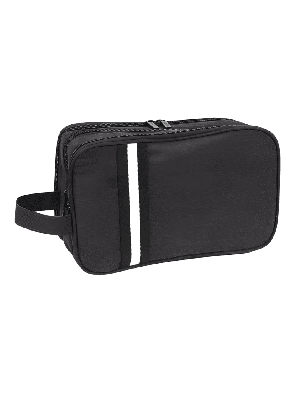 Saco de toilette unissexo grande com vários compartimentos, modelo preto Saco de toilette unissexo grande com vários compartimentos, modelo preto