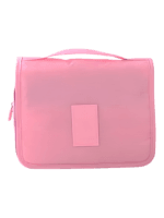 Sacos de higiene dobráveis e fáceis de pendurar para meninas, modelo rosa, cor lisa e simples Sacos de higiene dobráveis e fáceis de pendurar para meninas, modelo rosa, cor lisa e simples