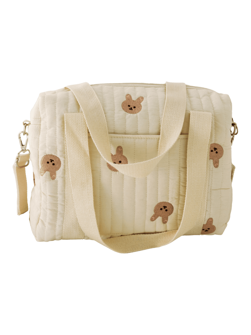 Sac à langer bébé brodé avec attache poussette Sac à langer bébé brodé avec attache poussette