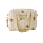 Sac a langer maman poussette broderie lapin Sac a langer maman poussette broderie lapin