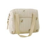 Sac a langer maman poussette broderie olive Sac a langer maman poussette broderie olive