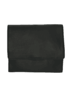 Trousse barbier pliable à suspendre repliée dessus Trousse barbier pliable à suspendre repliée dessus