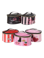 Vanity femme cosmetique maquillage simple fashion rose purses with handle and various patterns in pink and black 1.png Vanity femme cosmetique maquillage simple fashion rose purses with handle and various patterns in pink and black 1.png